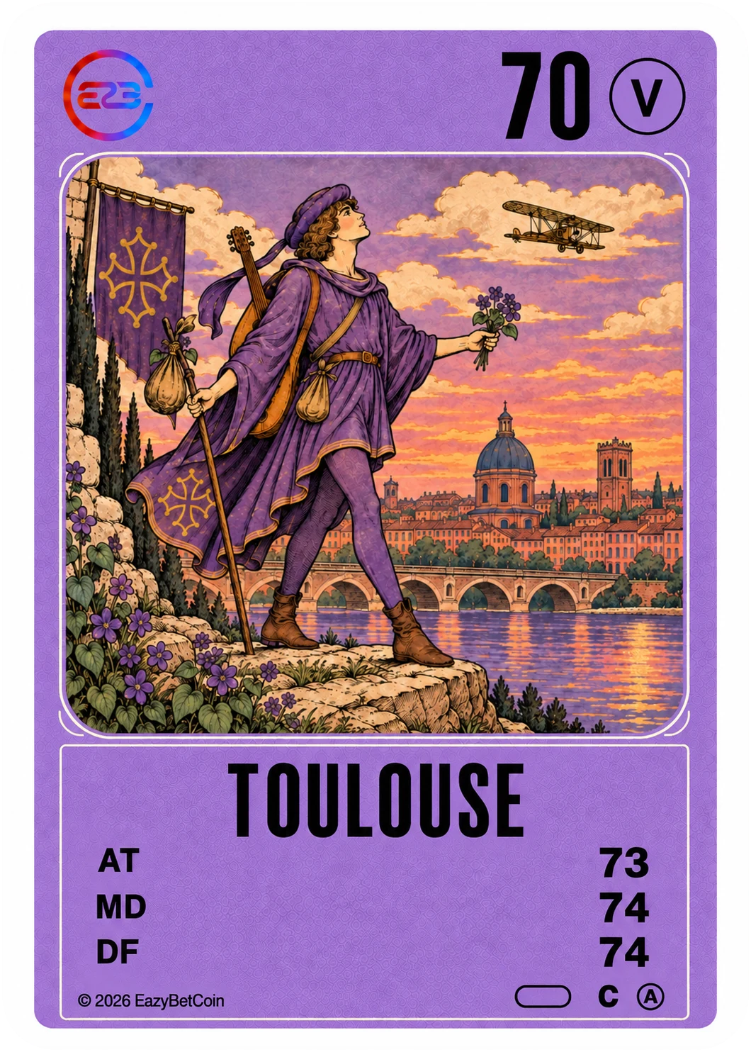 Toulouse Violet — commune